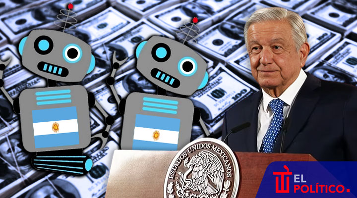 AMLO sobre bots argentinos