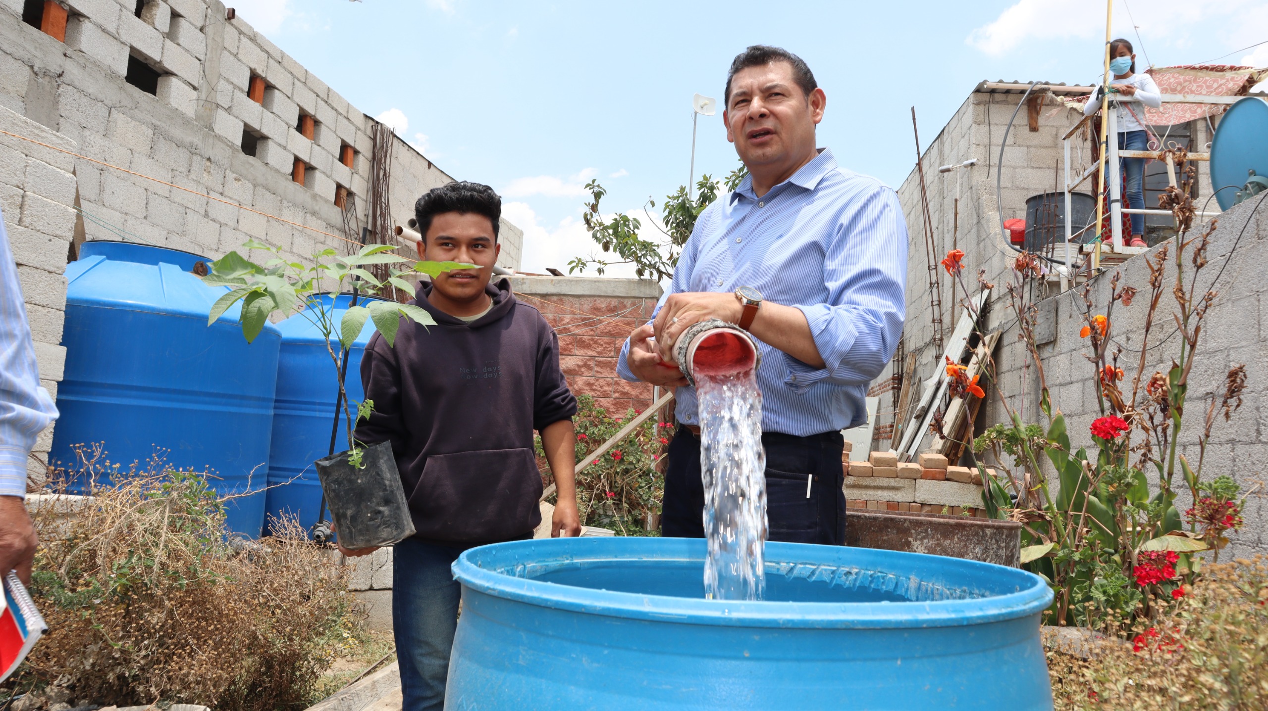 Armenta aguncia proyecto para garantizar agua en Puebla