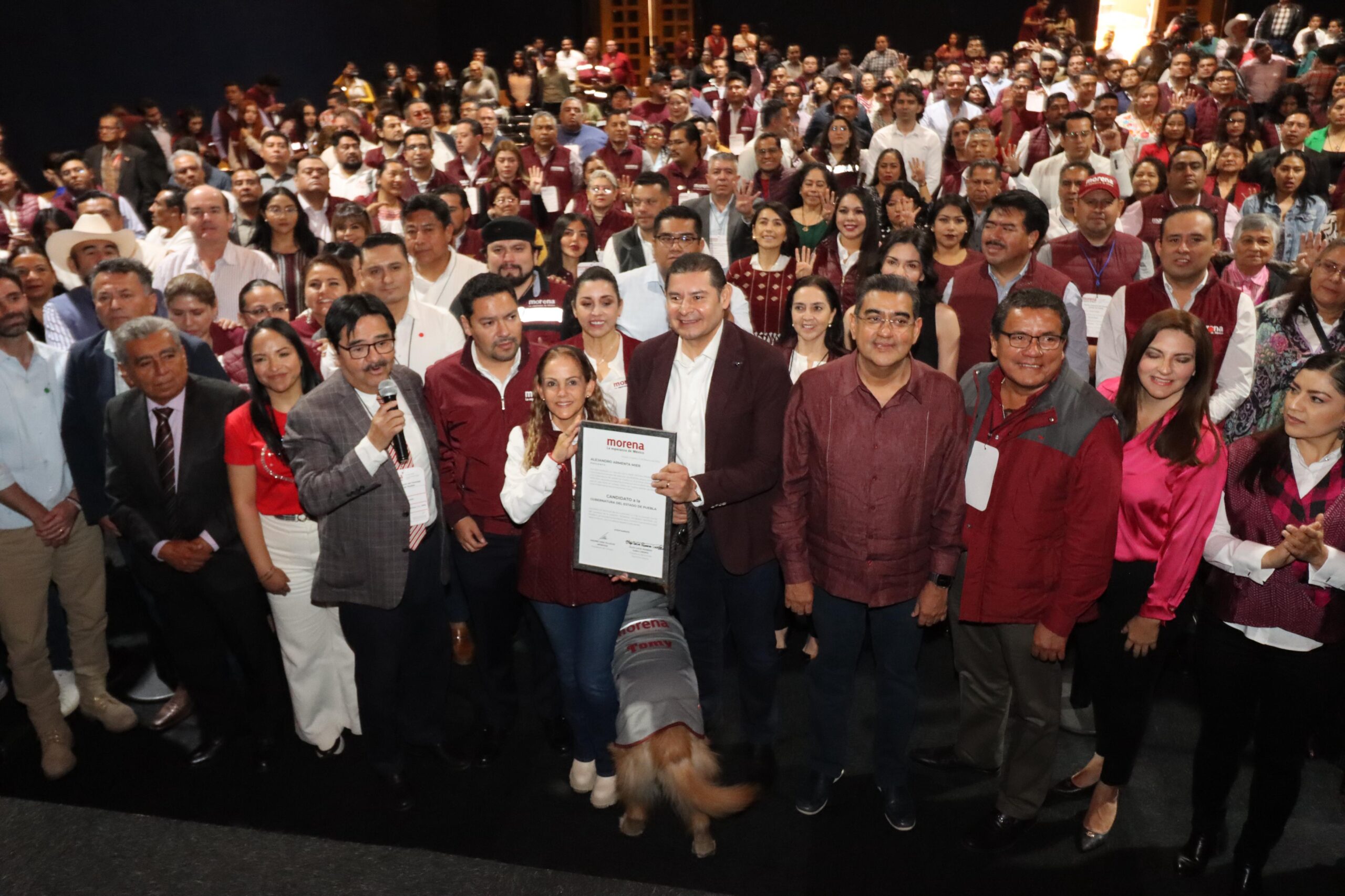 Armenta es candidato a gobernador de Puebla 