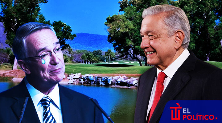 AMLO y el campo de golf de Salinas