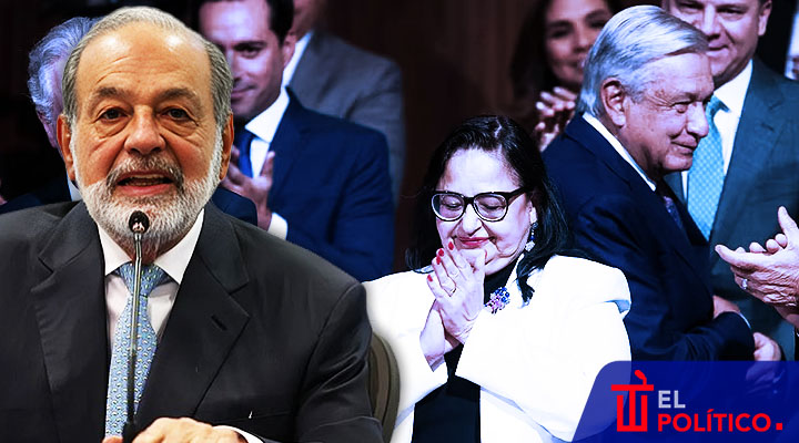 Carlos Slim apoya a AMLO