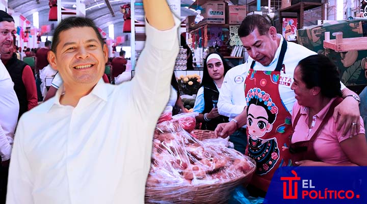 Armenta festeja aniversario del Tianguis de San Martín Texmelucan