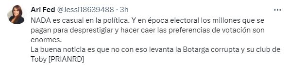 usuarios revelan fue estrategia política