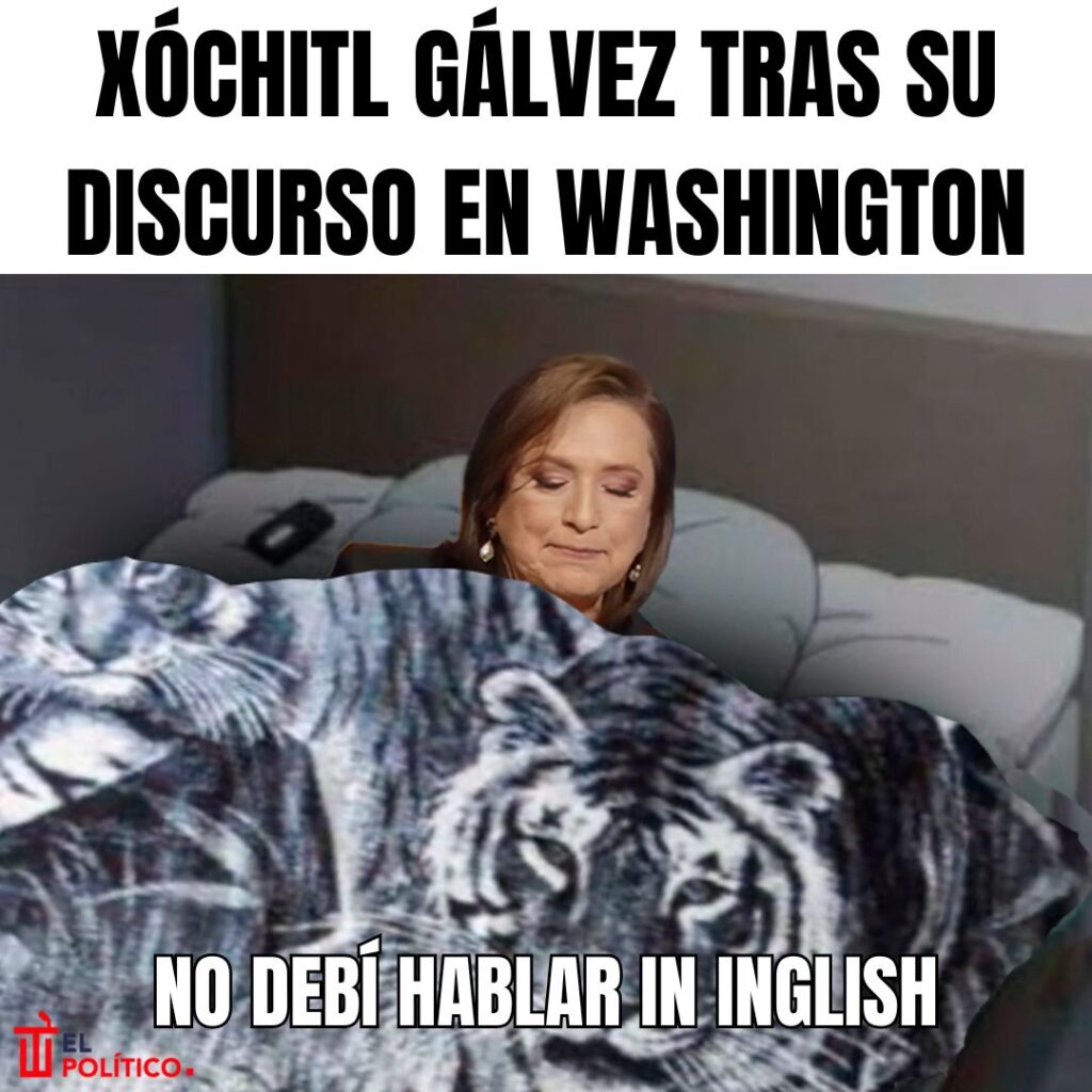 Xóchitl Gálvez burls