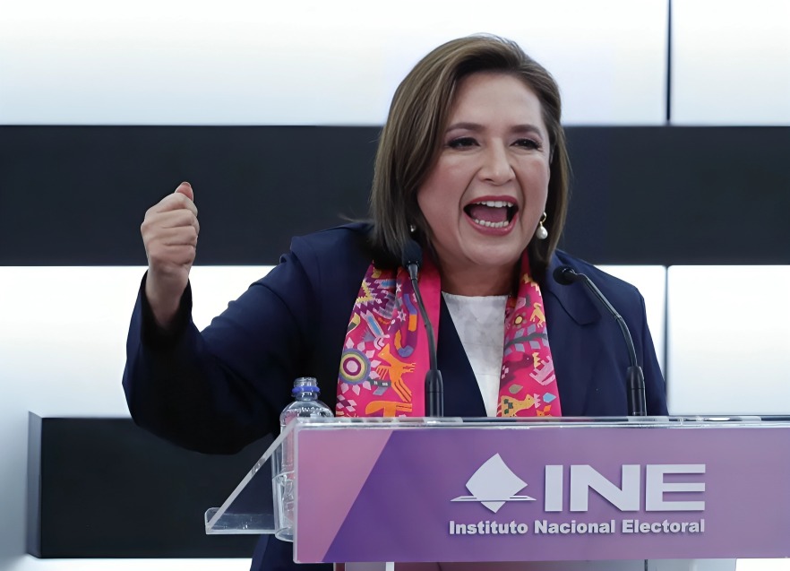 Xóchirl gálvez se registra como candidata presidencial