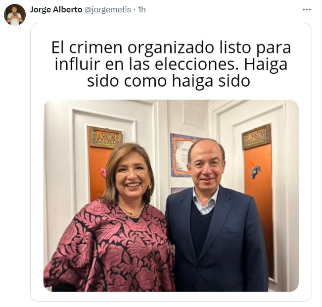 Xóchitl Gálvez y el crimen