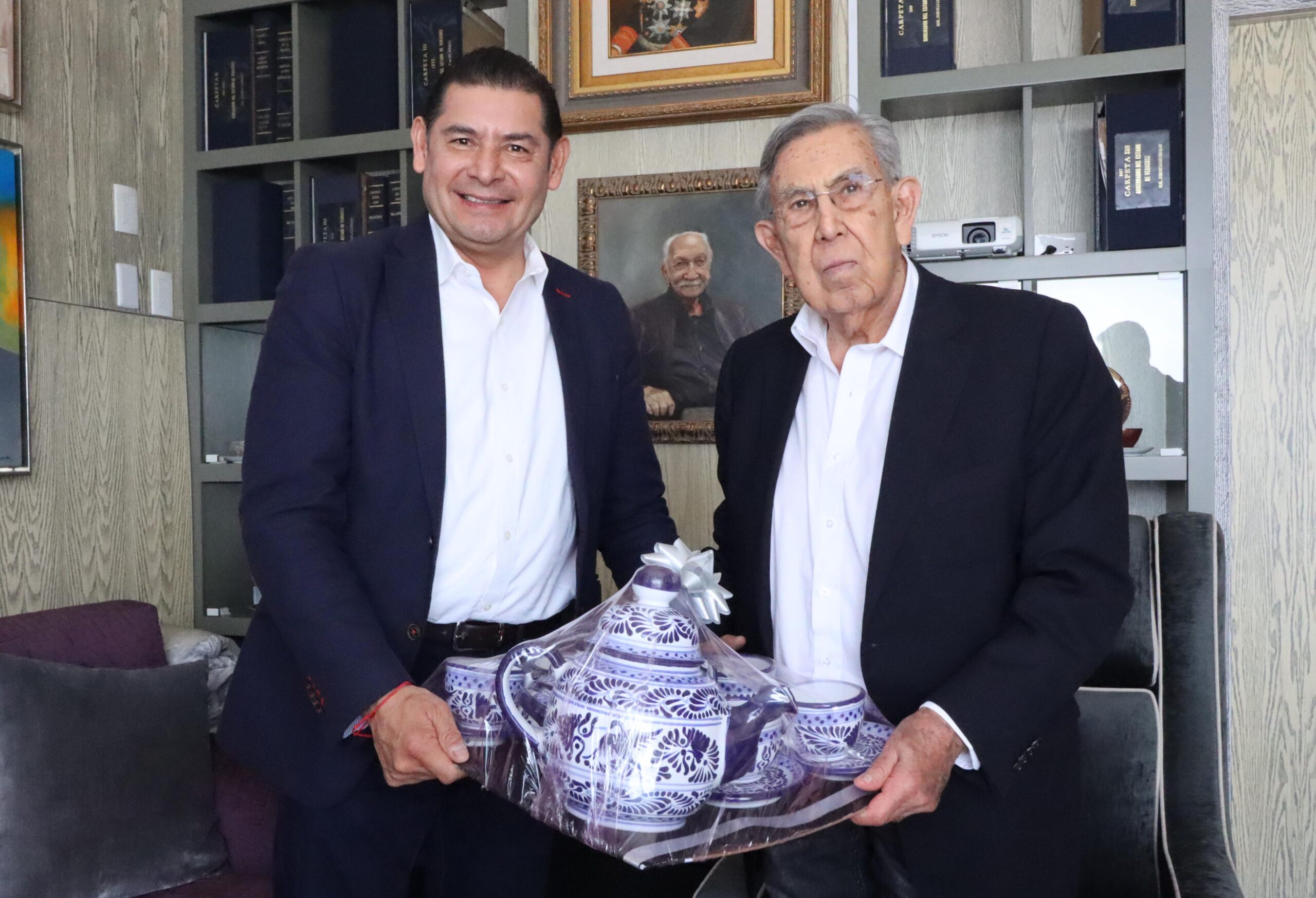 Alejandro Armenta y Cuauhtémoc Cárdenas