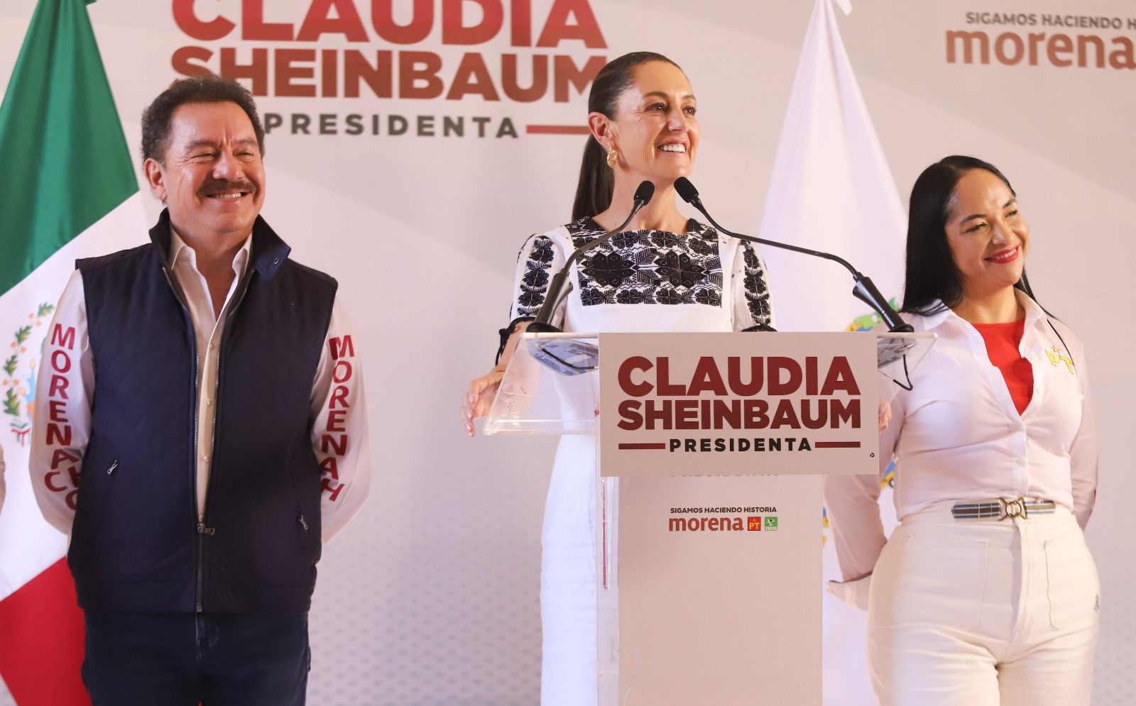 Claudia Sheinbaum plantea tren de pasajeros para Puebla