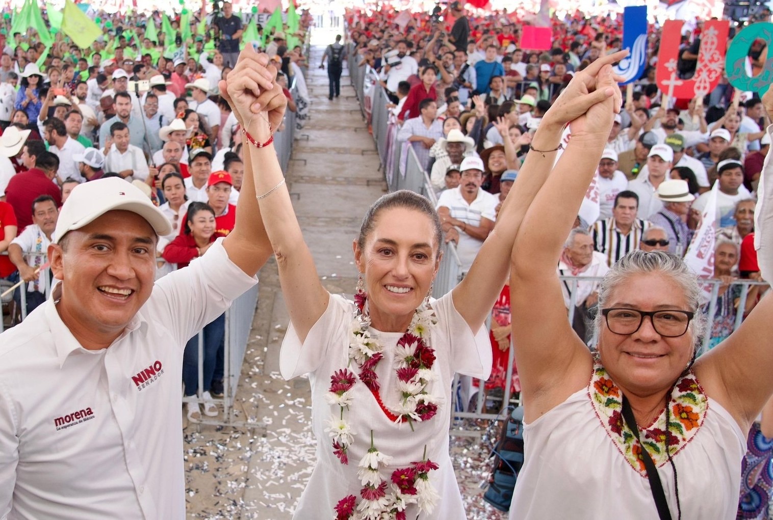 Sheinbaum en Puerto Escondido