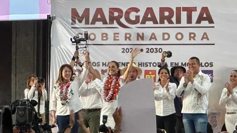 Sheinbaum llama a formar mayoría en el Congreso de Morelos