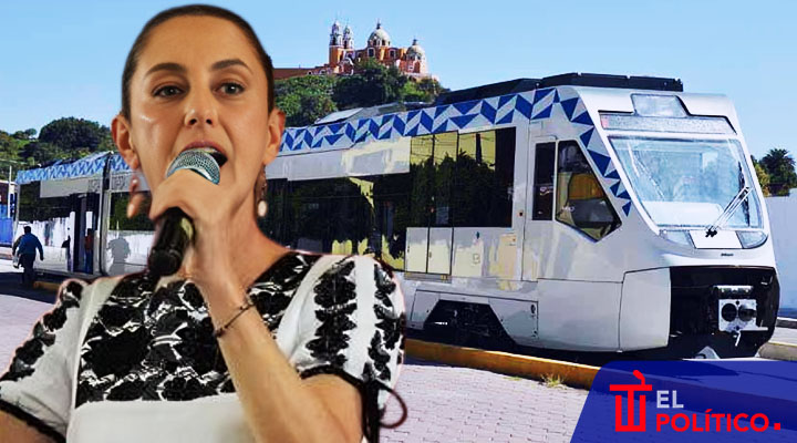 Sheinbaum propone tren y proyectos de movilidad para Puebla