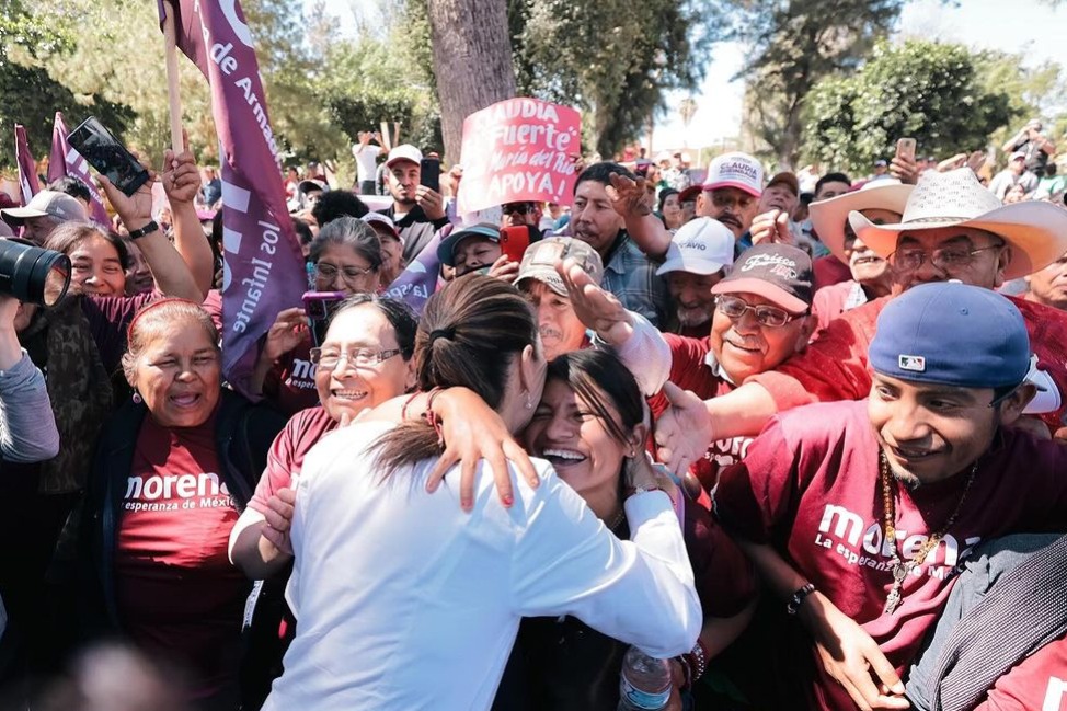 Sheinbaum y madres buscadoras