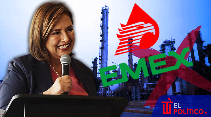 Xóchitl Gálvez busca cerrar refinerías y llamar Emex a Pemex