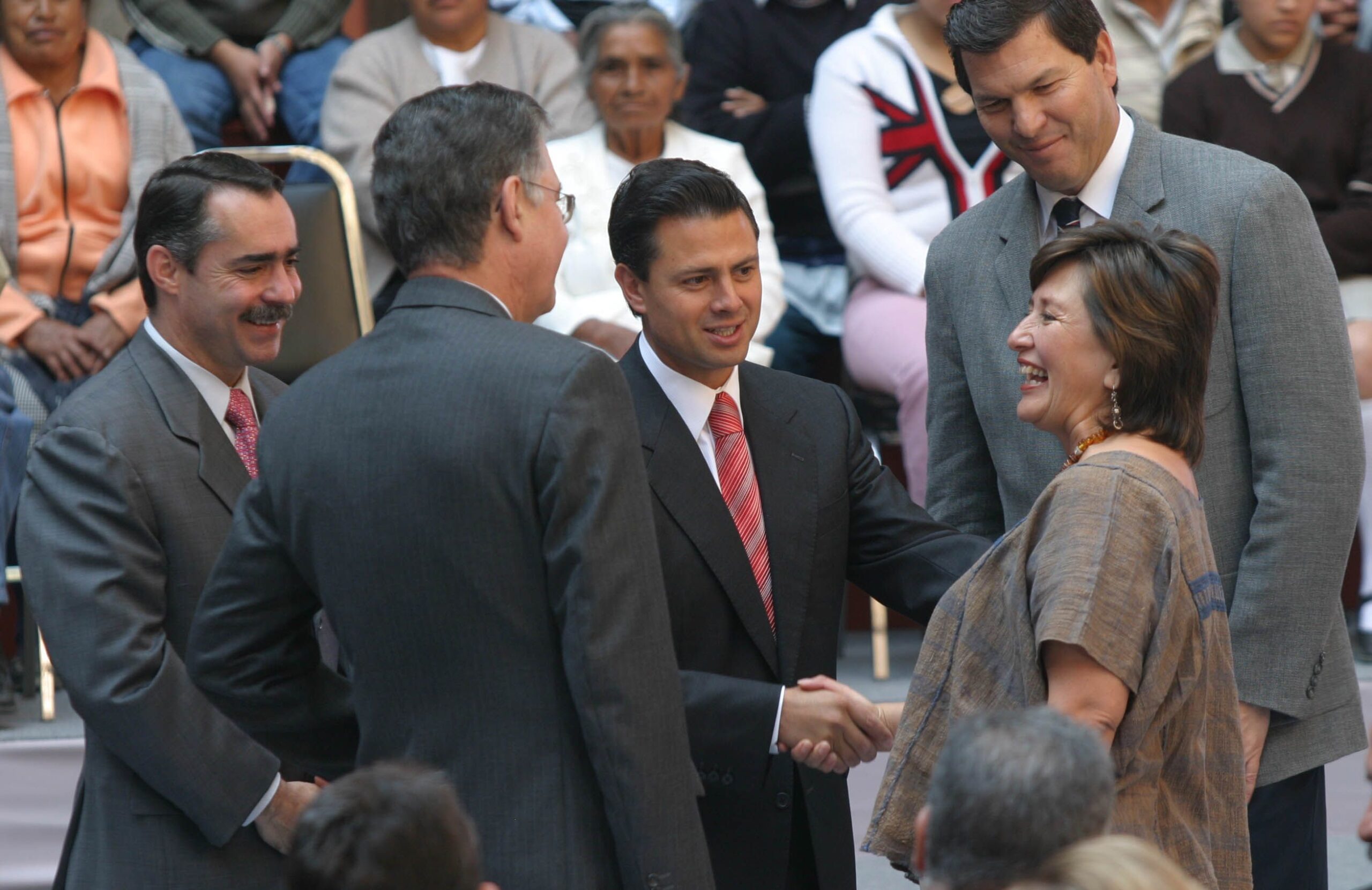 Xóchitl Gálvez y Peña Nieto