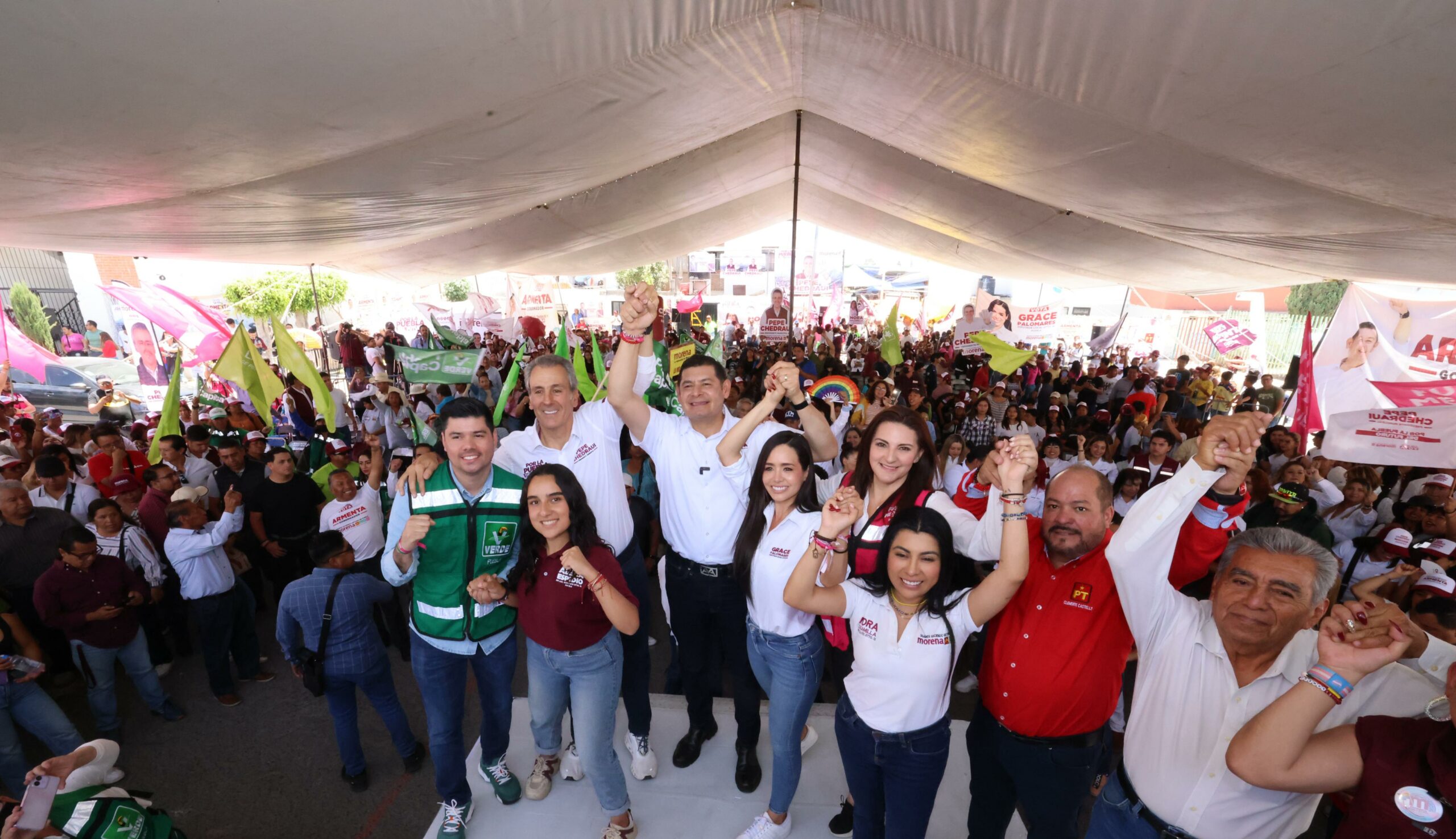 Alejandro Armenta asegura que el PAN abandonó Puebla capital 