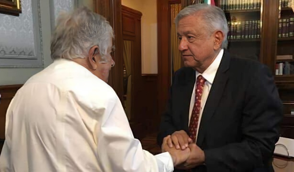 AMLO y Pepe Mujica