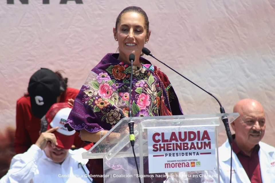 Claudia Sheinbaum reconoce a AMLO como mejor presidente de la historia 