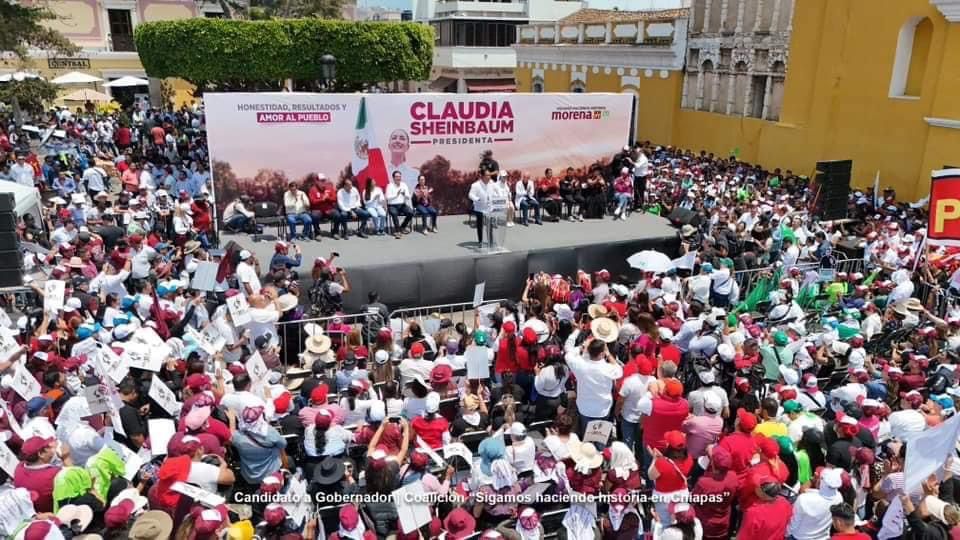 Claudia Sheinbaum reconoció a Eduardo Ramírez 