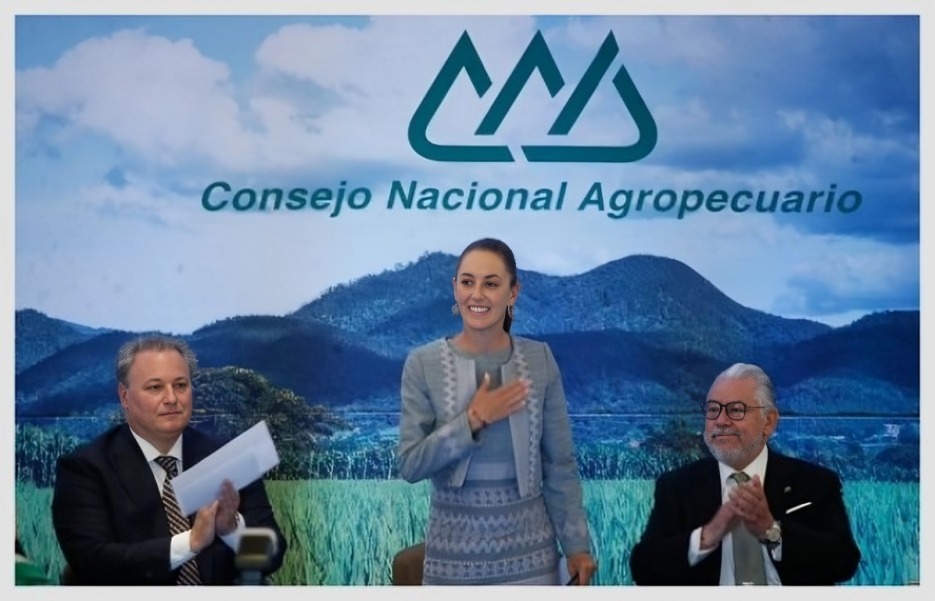 Consejo Agropecuario aplaude desepeño Sheinbaum en el debate presidencial