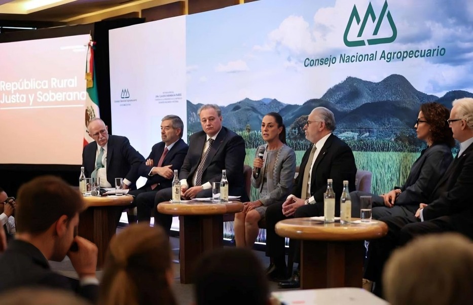 Consejo Nacional Agropecuario resplada candidatura de Sheinbaum