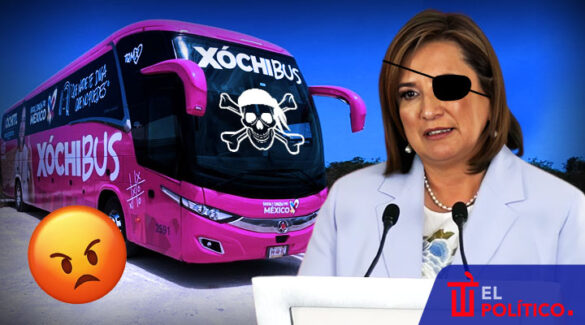 Xóchitl Gálvez y su Xochibús