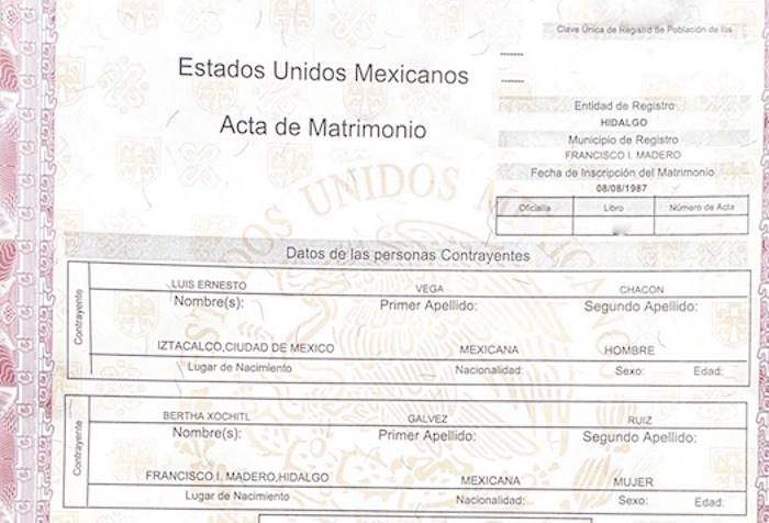 Primer matrimonio de Xóchitl Gálvez