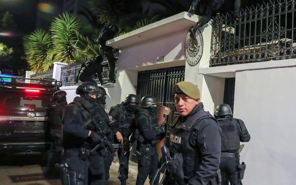 Sheinbaum condena ataque de Ecuador a Embajada Mexicana