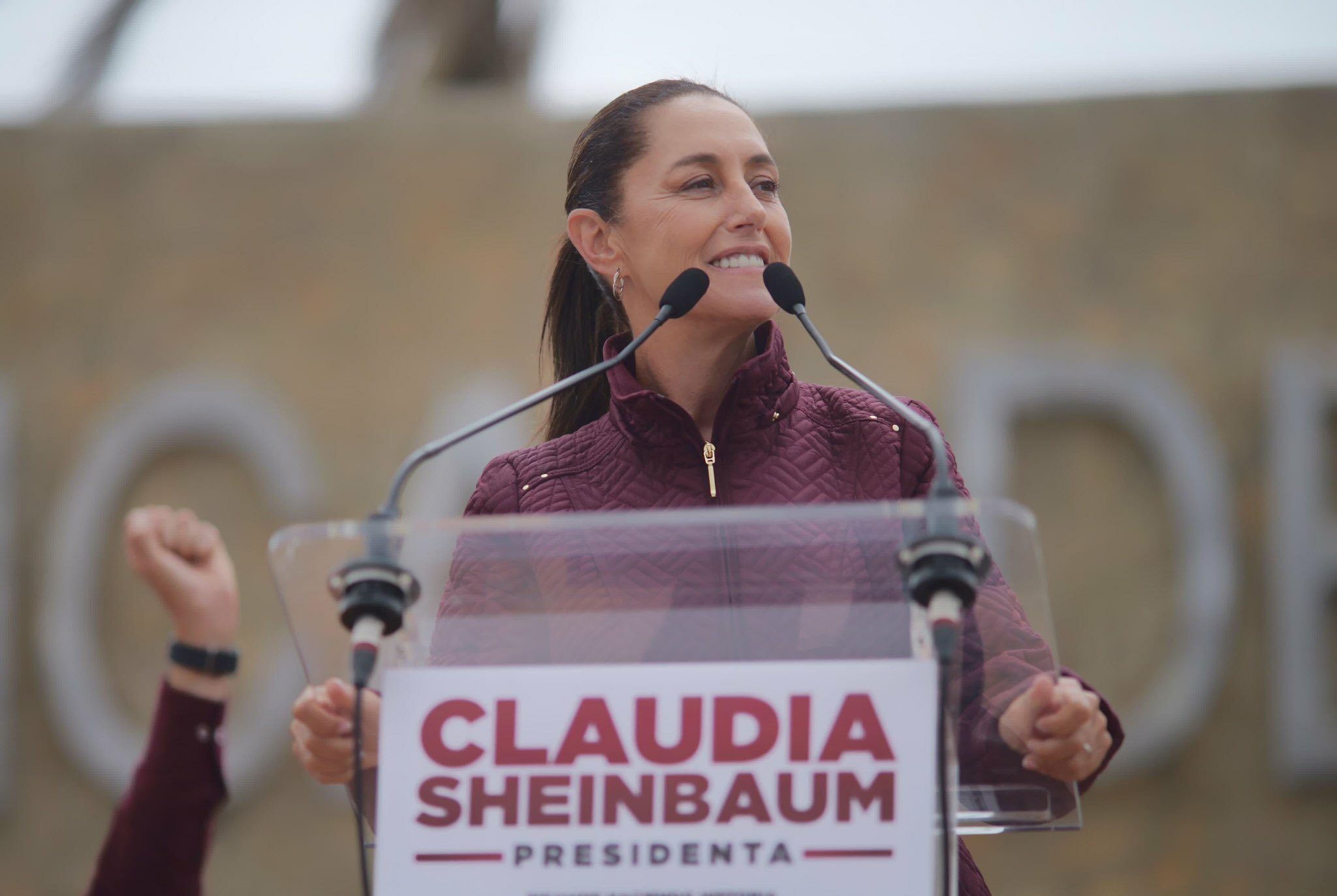 Sheinbaum en campaña