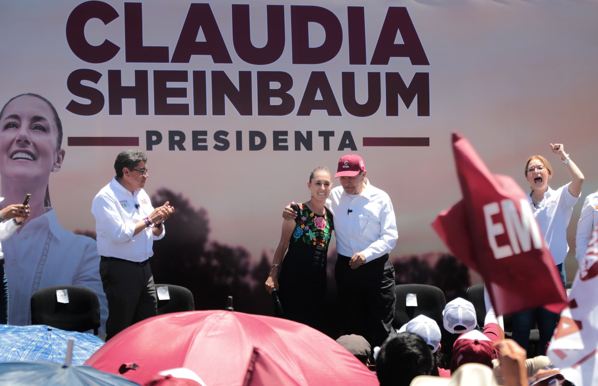 Sheinbaum promete regresar la seguridad a Zacatecas