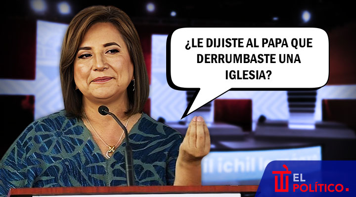 Xóchitl Gálvez Ruiz y mentiras del debate