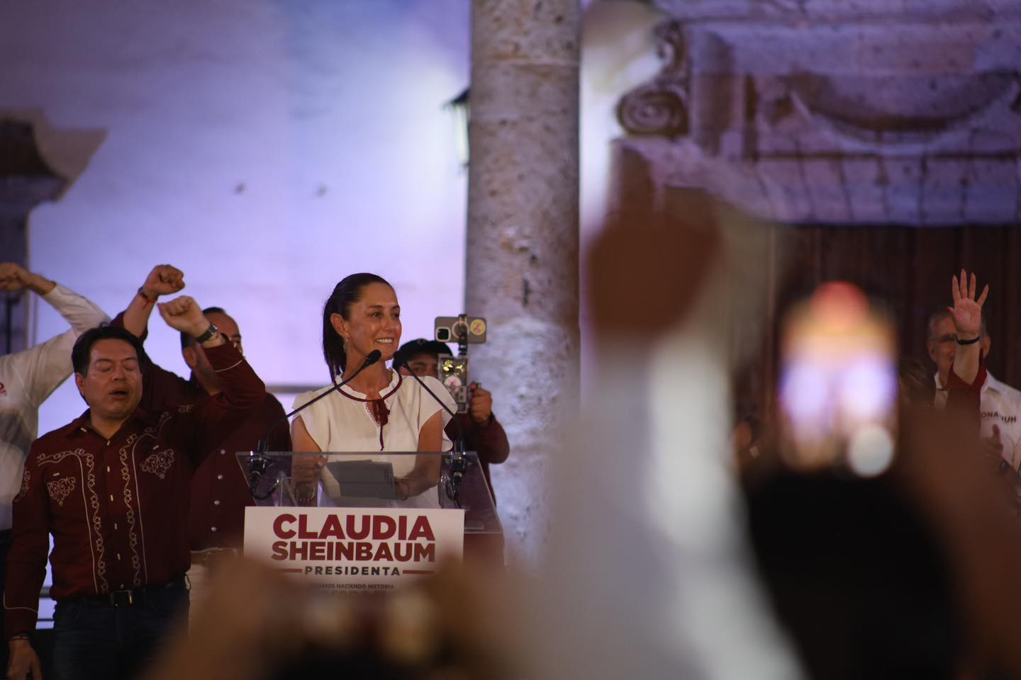 Claudia Sheinbaum hace llamado al voto