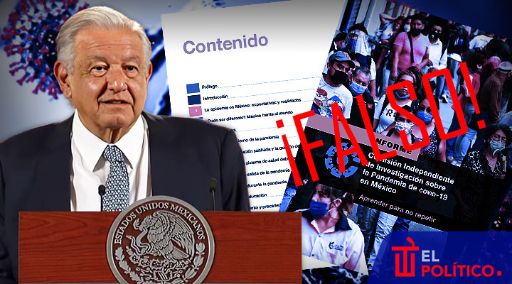 AMLO vs. informe de COVID