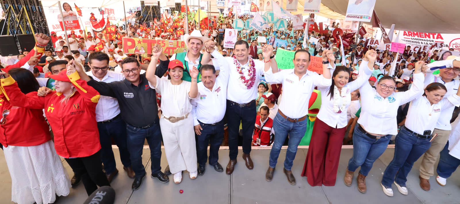 Armenta promete instalar agroparque en Acatlán de Osorio