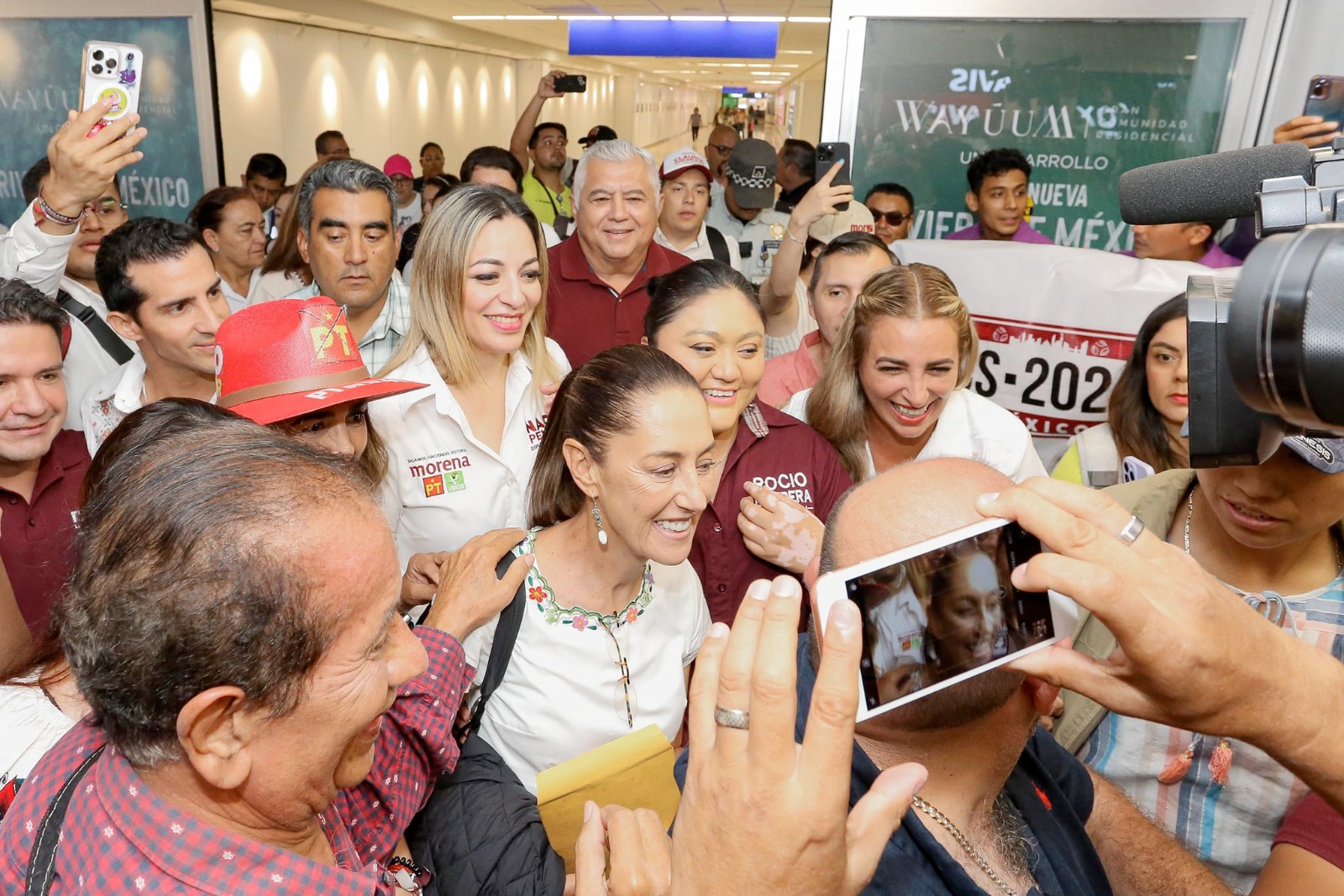 Cierre de campaña de Sheinbaum y Joaquín Díaz Mena