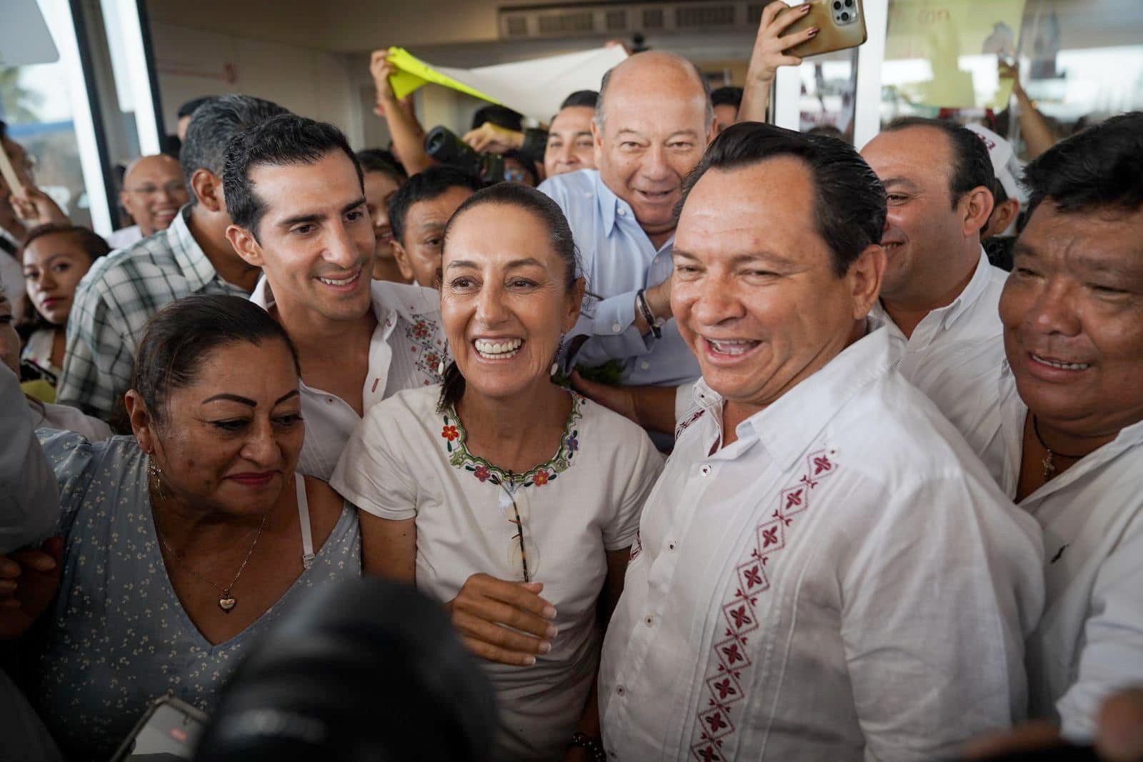 Claudia Sheinbaum en cierre de campaña de Yucatán 