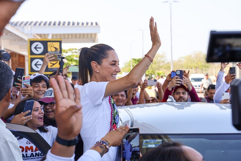 Claudia Sheinbaum en Campeche