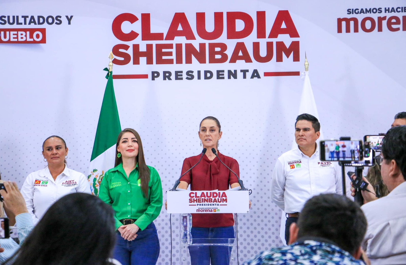 Claudia Sheinbaum en Nayarit