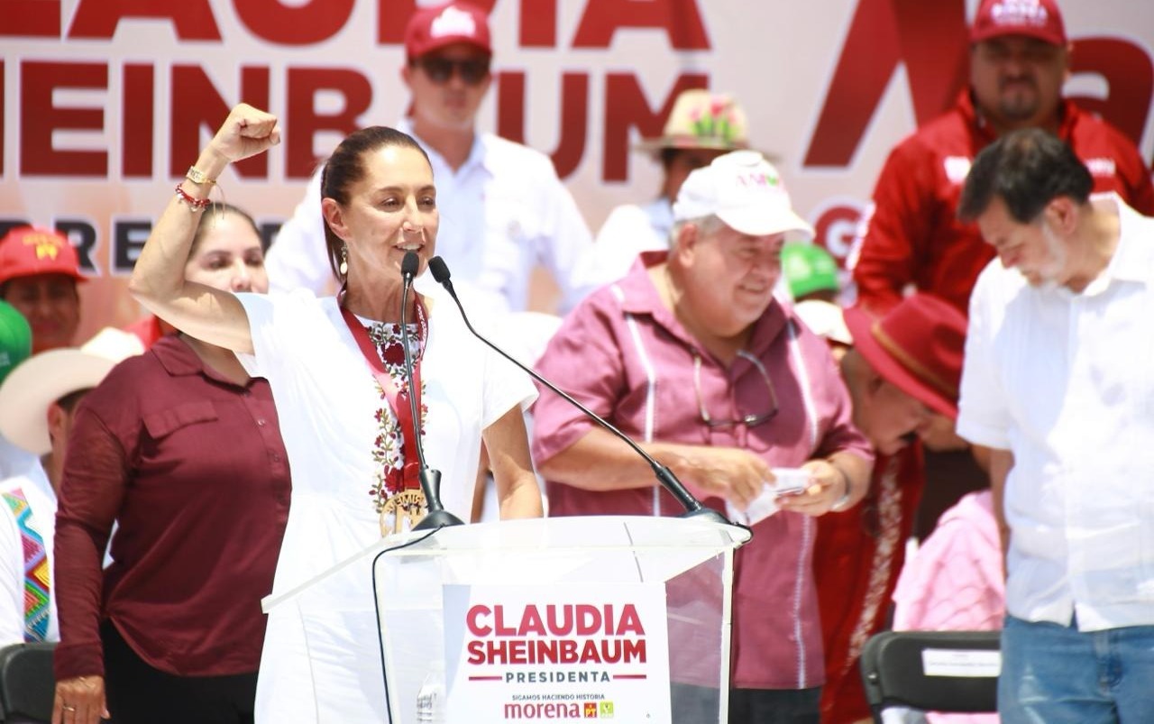 Claudia Sheinbaum en Veracruz