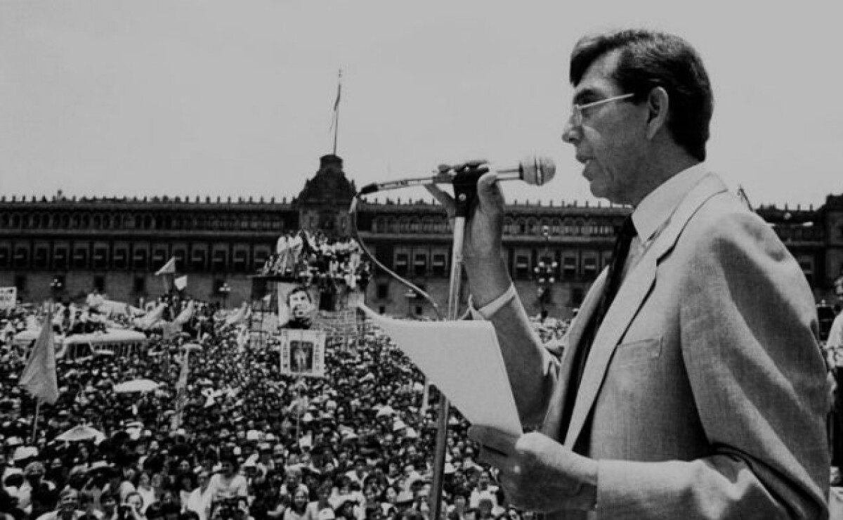 Cuauhtémoc Cárdenas en 1988