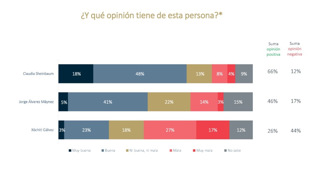 De las Heras encuesta de opinión de presidenciables