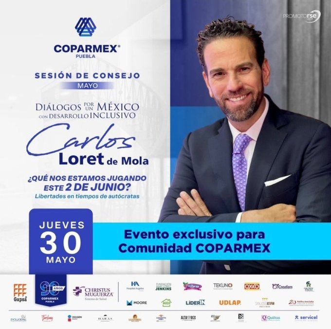 Loret de Mola en Coparmex