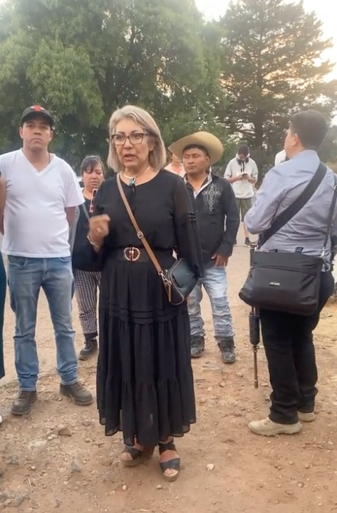 María Vanegas denuncia atentado en su contra en Michoacán