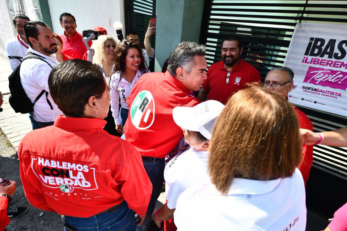 Militantes del PRI