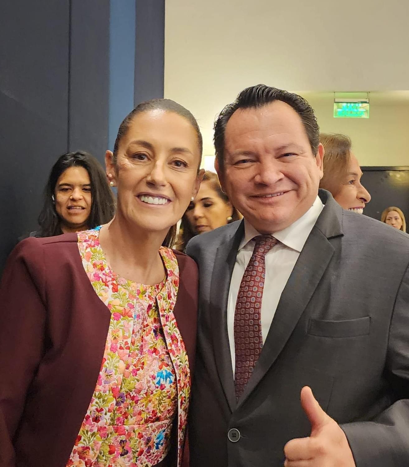 Sheinbaum asegura que Huacho Díaz será gobernador de Yucatán 