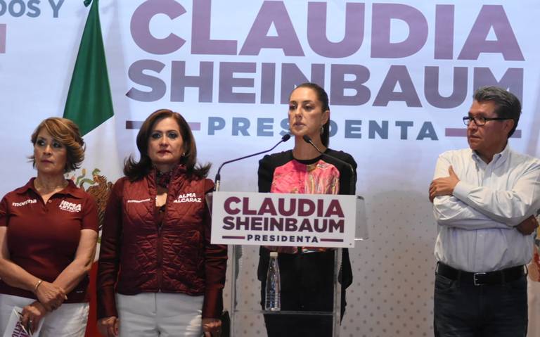 Sheinbaum pide a autoridades electorales vigilar el proceso electoral en Guanajuato 