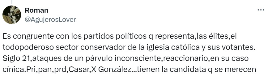 Xóchitl Gálvez congruente 