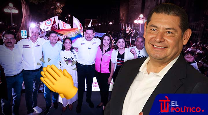Armenta candidato más votado en la historia de Puebla