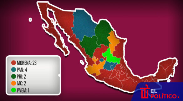 Elecciones 2024 ¿cómo Quedó El Mapa Político En México 1379