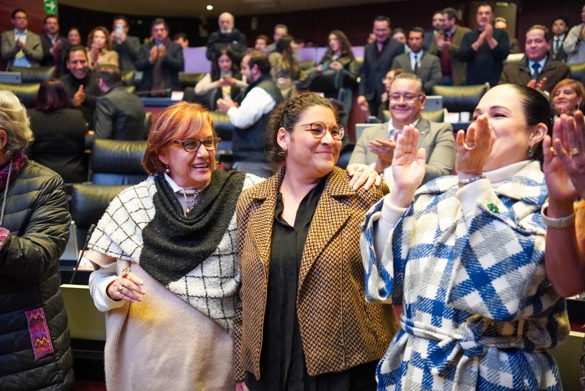 Lenia Batres en el Congreso