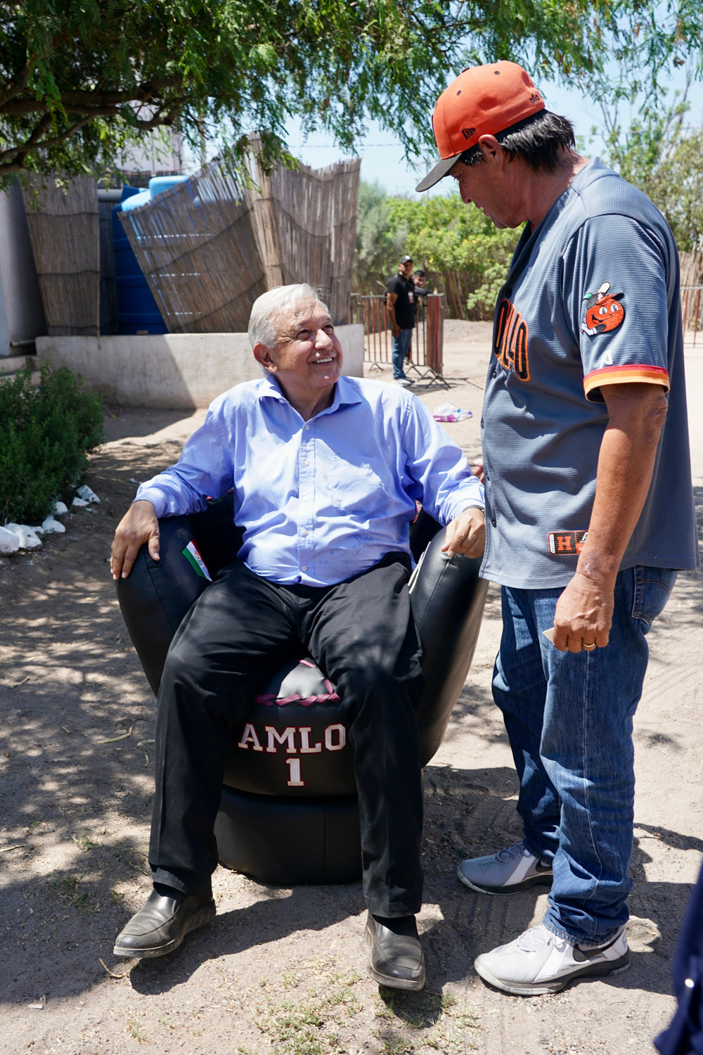 AMLO se comprometió a regresar con el Pueblo Yaqui acompañado con Sheinbaum 